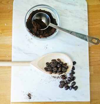 cooking-with-coffee-utensils-on-marble-chopping-board