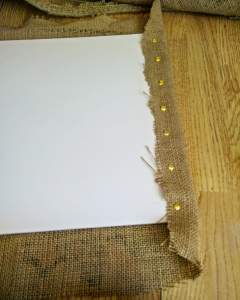 hessian-sack-notice-board-drawing-pin-tack-edges-instructions